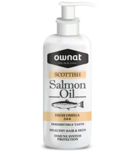 OWNAT Huile de saumon 250ml - Distribution de produits en Martinique et Guadeloupe - Alpha Caraibe