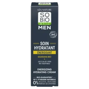 SOBIO soin hydratant énergisant homme 50 ml