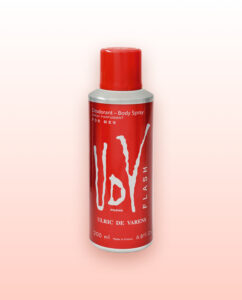 UDV Déodorant Body spray For Men Flash 200 ml
