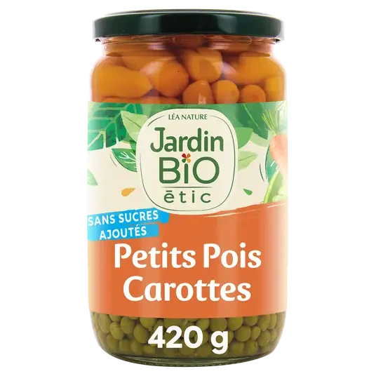 JB PETITS POIS CAROTTES 660 G
