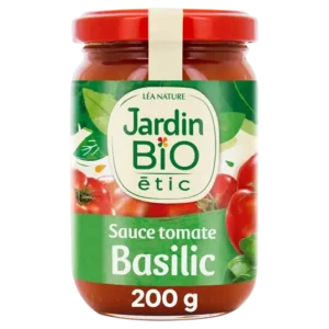 JB SAUCE TOMATE AU BASILIC 200 G