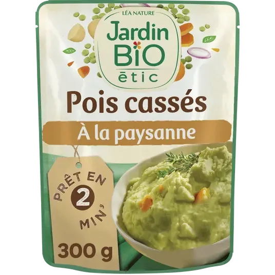 JB Pois cassés à la paysanne
