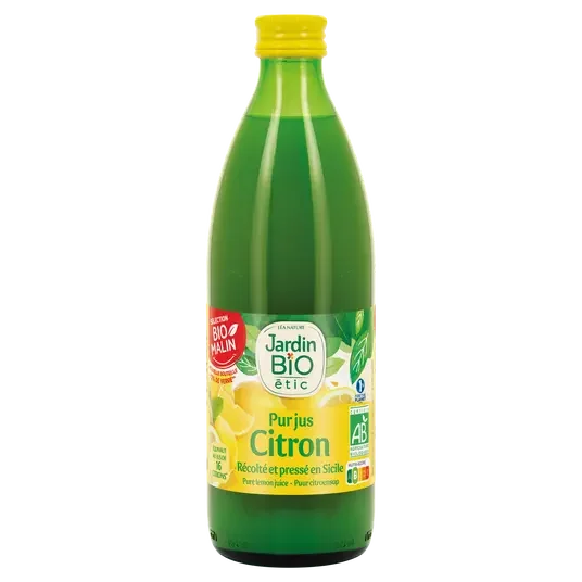 JB PUR JUS DE CITRON JAUNE - 50 CL