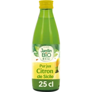 JB PUR JUS DE CITRON JAUNE- 25 CL