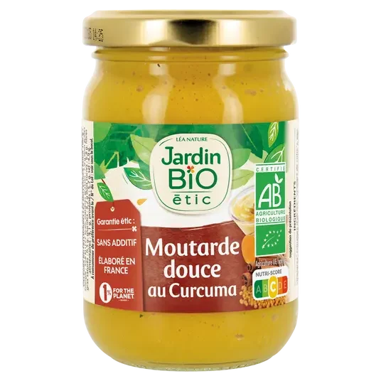 JB MOUTARDE DOUCE AU CURCUMA
