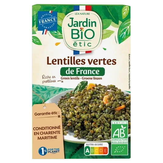 JB Lentilles vertes