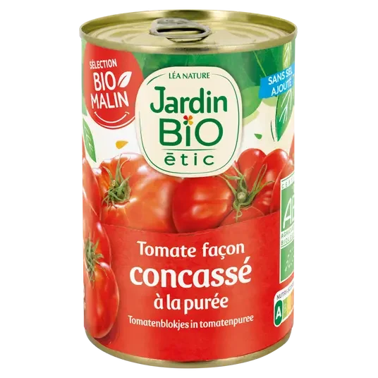 JB CONCASSE DE TOMATES - SANS SEL AJOUTE