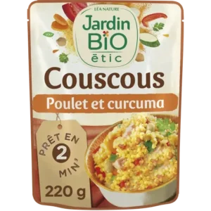 JB COUSCOUS POULET ET CURCUMA