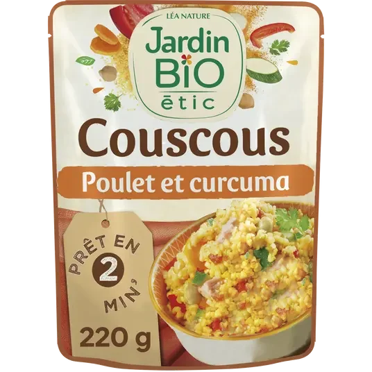 JB COUSCOUS POULET ET CURCUMA