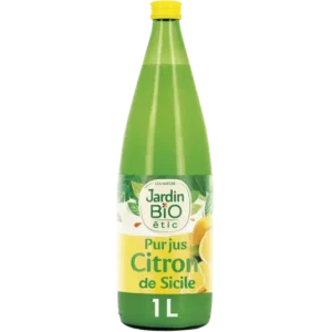 JB PUR JUS DE CITRON JAUNE  - 1 L