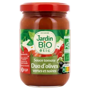 JBE Sauce Tomate Duo d'Olives vertes et noires