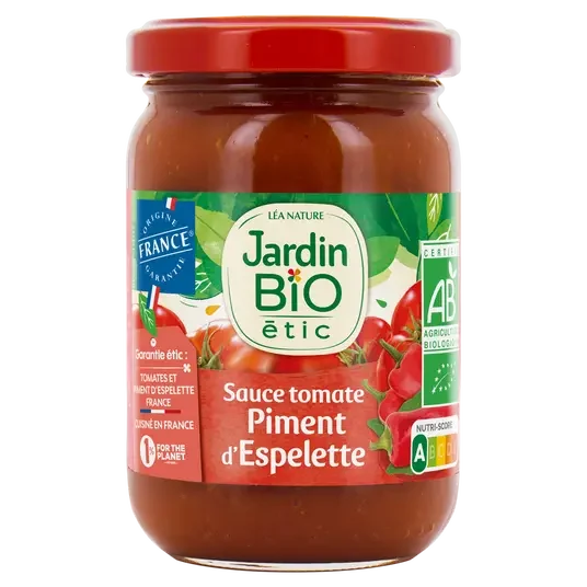 Sauce Tomate Piment Espelette 200g