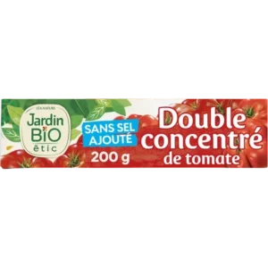 JB DOUBLE CONCENTRE DE TOMATE - TUBE
